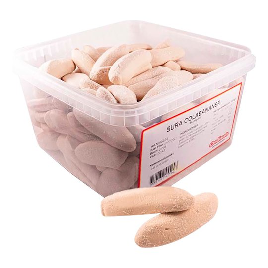 Sura Cola Skumbananer Storpack - 1 kg