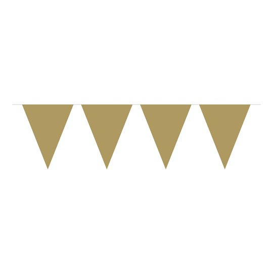 Flaggirlang Guld Stor