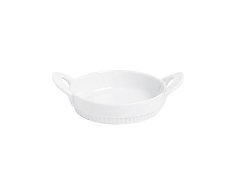 Toulouse Rund Ugnsform Ø12 cm Vit
