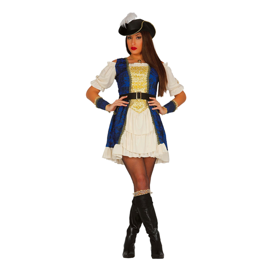 Piratklänning Maskeraddräkt - Medium