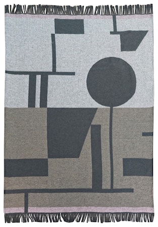 Bauhaus Pläd 127x185 cm Latte