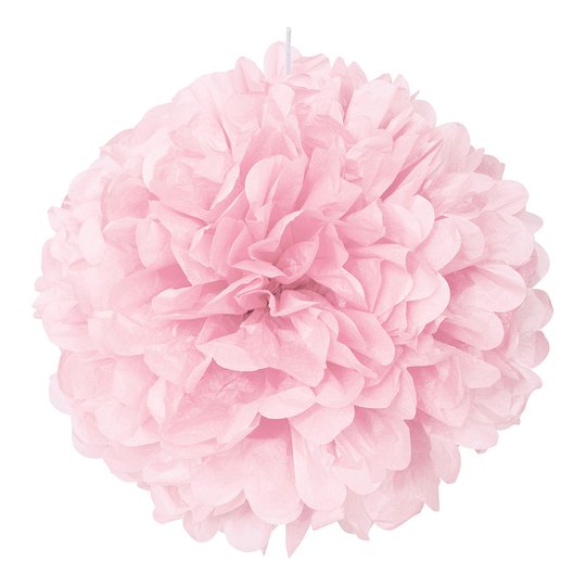 Pom Pom Ljusrosa Hängande Dekoration