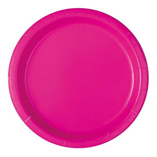 Pappersassietter Neonrosa - 20-pack