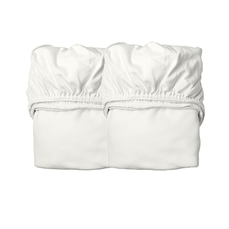 Lakan till barnsäng Organic 2 st Snow