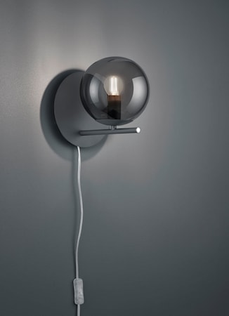 Pure Vägglampa E14 Antracit