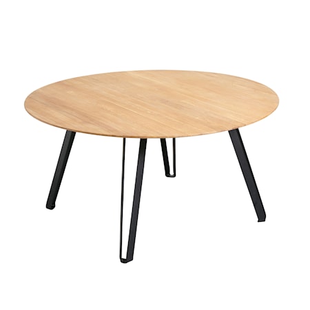 Space Natural Round Matbord Ek