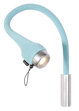 Seed vägglampa – Ljusblå