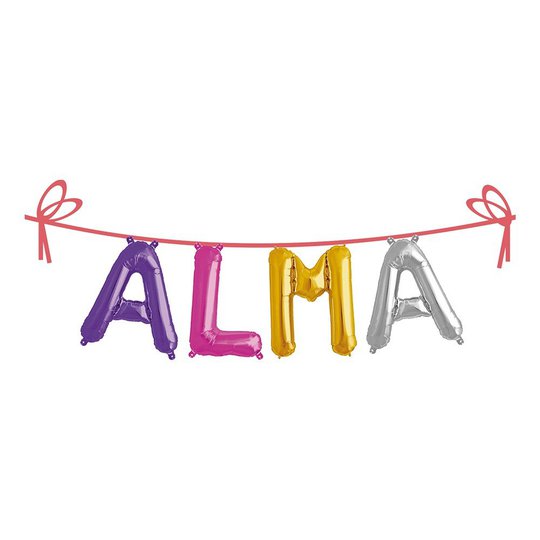 Ballonggirlang Folie Namn - Alma