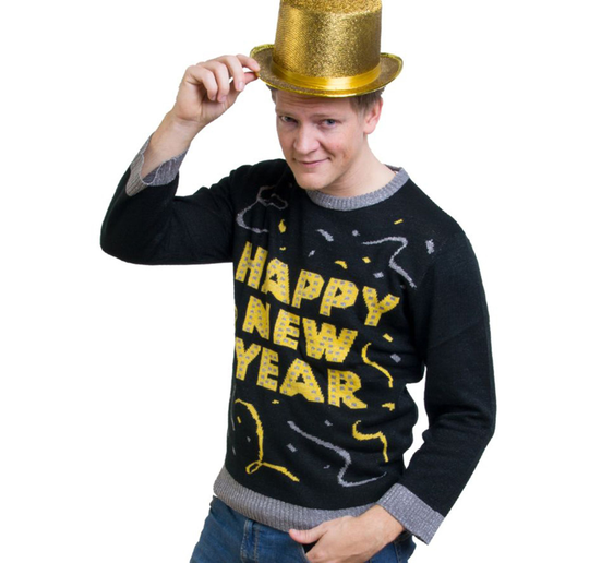 Happy New Year Tröja - Medium