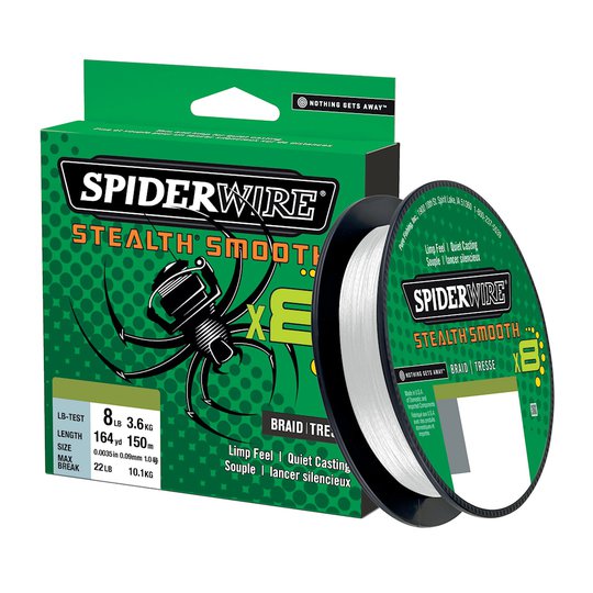 Spiderwire Smooth 8 vit 150 m