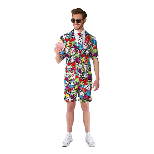 Suitmeister Casino Icons Summer Kostym - 46