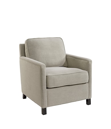 COMBE armchair steel grey