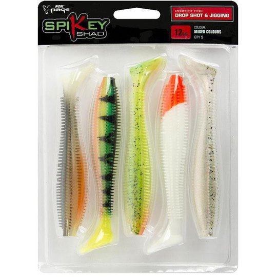 Fox Rage Spikey 12 cm jigg 5 st/pkt urval