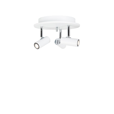 Cato Triospot Mattvit LED Dimbar