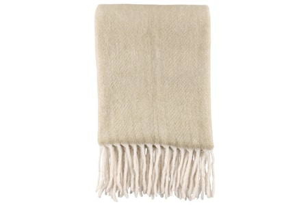 Lempi Pläd 125x150 cm Beige