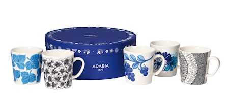 Gåvoset Mugg 0,3l 5-pack Belover Patterns