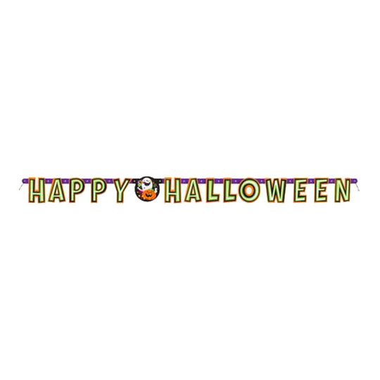 Happy Halloween Bokstavsgirlang