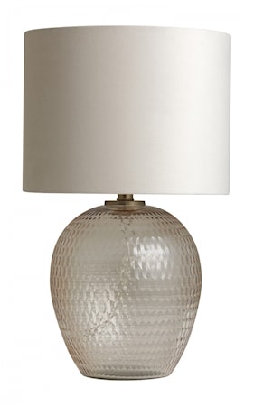 Chandra Lampfot Cut Glas Pale Rosa
