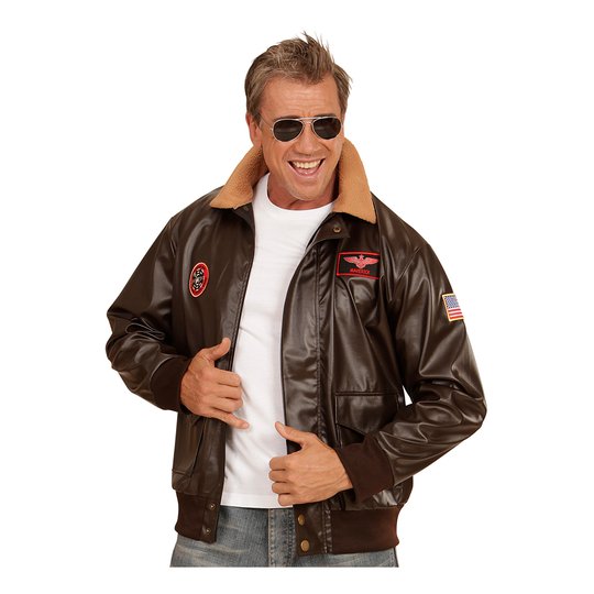 Flygjacka Brun - Medium/Large