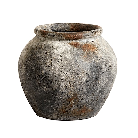 Echo Jar Vas 25cm Rost/Grå