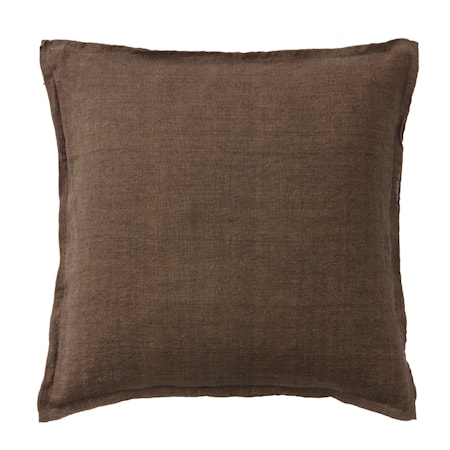 Kuddfodral Linne 50x50 cm Choklad