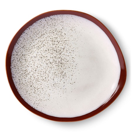 Ceramic 70's Tallrik Frost