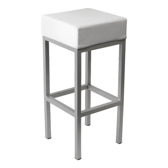 Barstol Cuboid Vit
