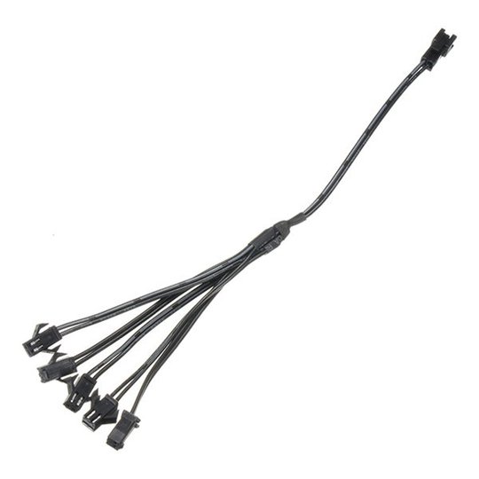 El Wire Splitterkabel - 5-in-1
