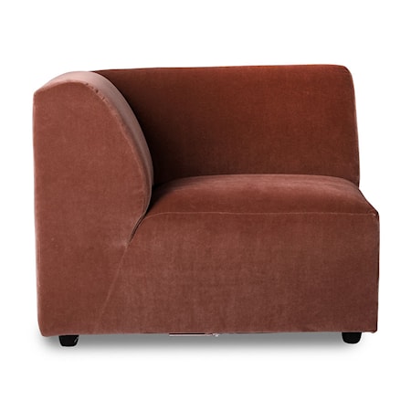 Jax couch: element vänster hörn Magnolia