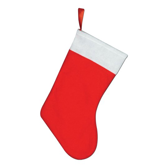 Julstrumpa i Filtmaterial