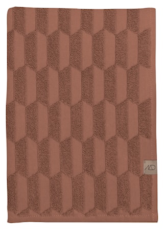 Geo Gästhandduk 2-pack 35x55 cm Blush