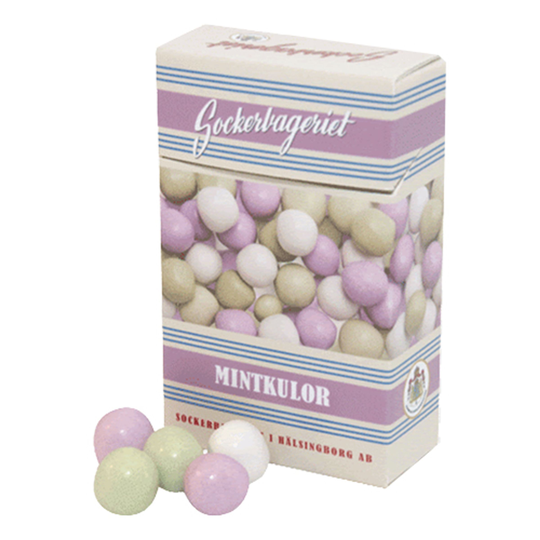 Mintkulor i Godisask - 100 gram