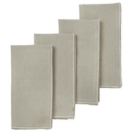 Mirra Servett 45x45cm 4-pack Grå
