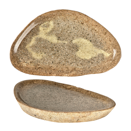 Fat Bark 40x6 cm Natur Flodsten