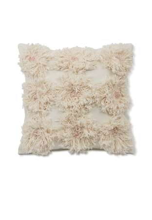 Rug Flower Kuddfodral Naturvit
