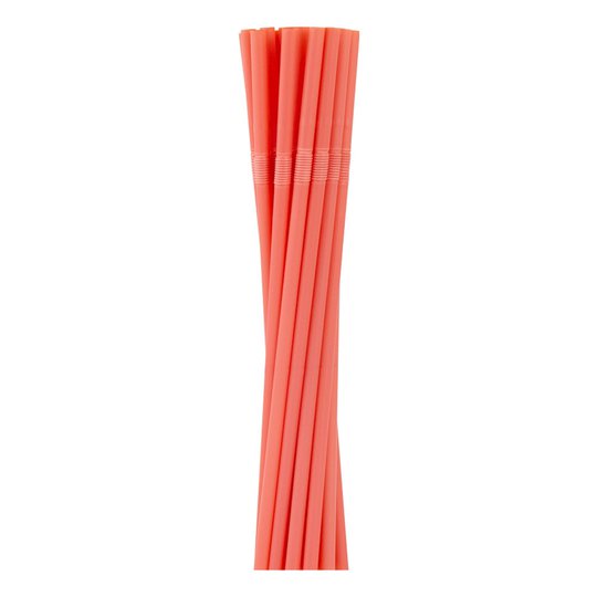 Miljövänliga Flexibla Sugrör Röda - 20-pack