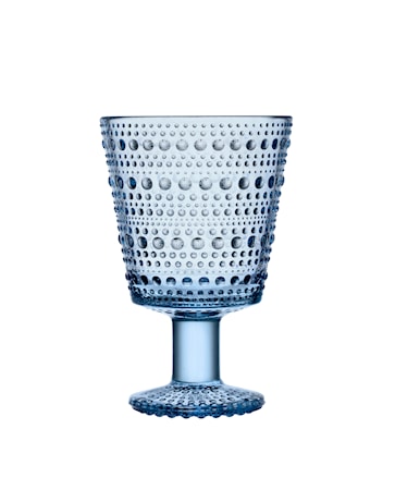 Kastehelmi Glas på fot Aqua 26 cl 2 st
