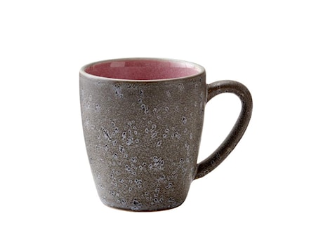 Mugg 19 cl Grå/rosa BITZ