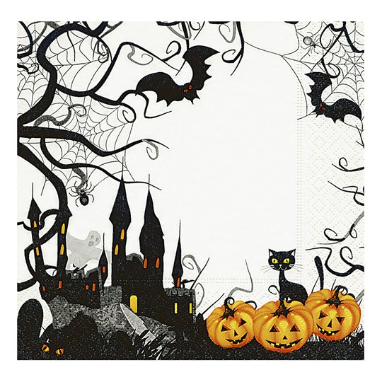 Servetter Halloween Castle - 20-pack