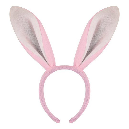 Diadem Kaninöron Rosa - One size
