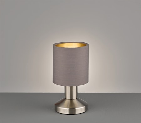 Garda Bordslampa E14 Borstat stål
