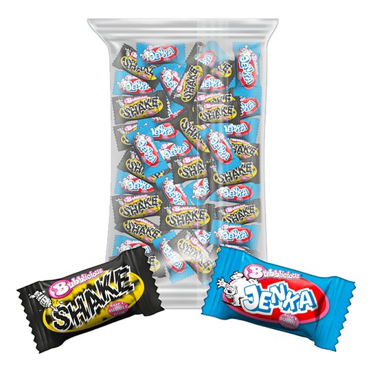 Bubblicious Jenka & Shake Tuggummi Mix - 1 kg