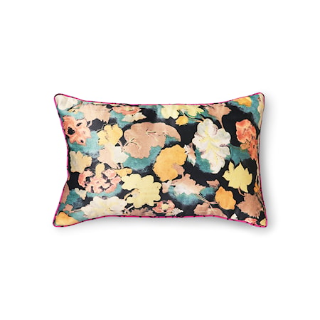 DORIS for HKLIVING: Printas satin Kudde retro 25x40