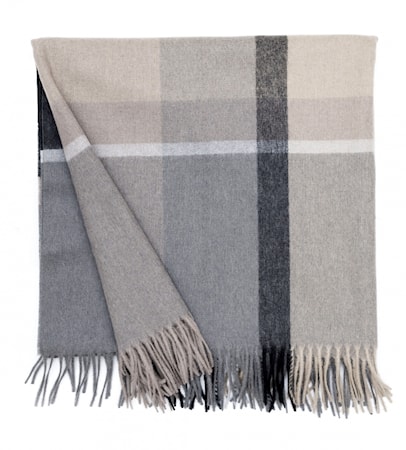 Manhattan throw pläd – Natural