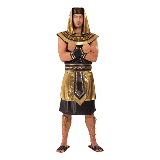Egyptisk Kung Lång Maskeraddräkt - One size