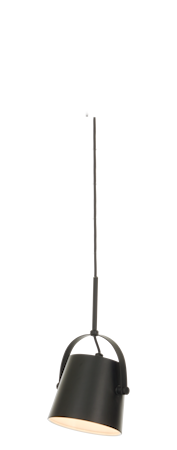 Espresso Taklampa 1:A. Svart IP20