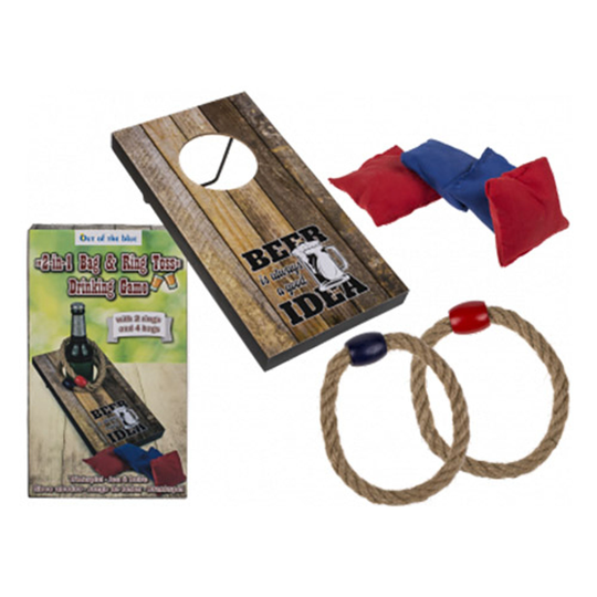 Drinkspel Bean Bag & Ring Toss