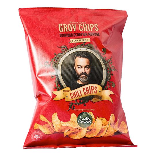 Chili Klaus Chips - Vindstyrka 4