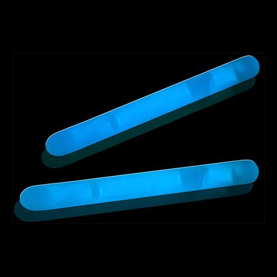 Självlysande Ministicks - Blå