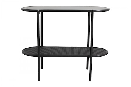 Surma Sidobord 2 Hyllor Svart